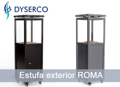 estufa terraza propano